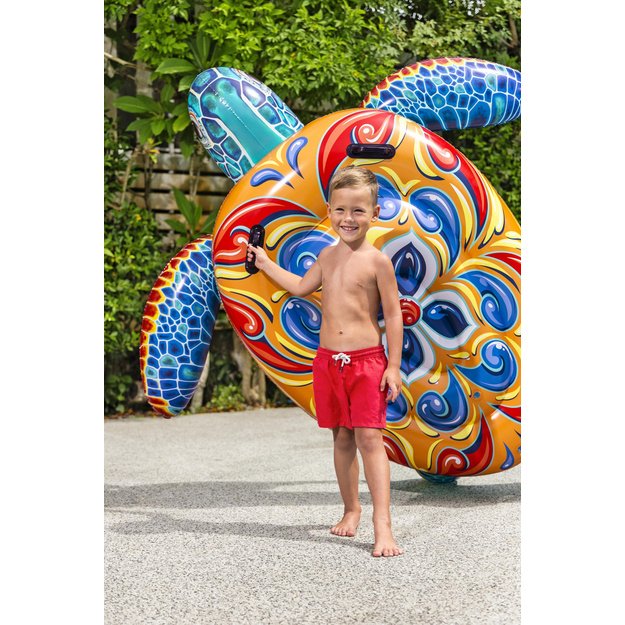 Inflatable Turtle Mattress 183 x 173 cm Bestway 41523
