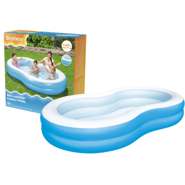 Inflatable Pool 262 x 157 x 46 cm Bestway 54117