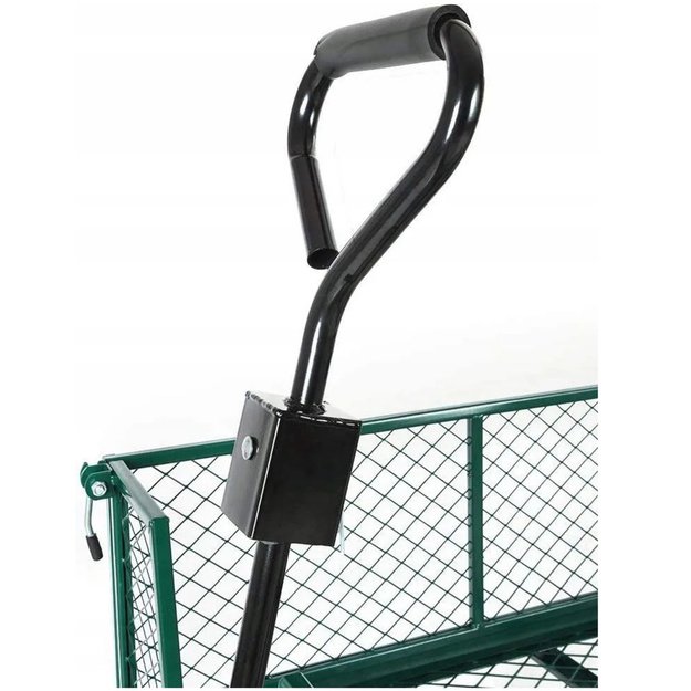 Foldable Garden Transport Cart Steel Trailer 200 kg