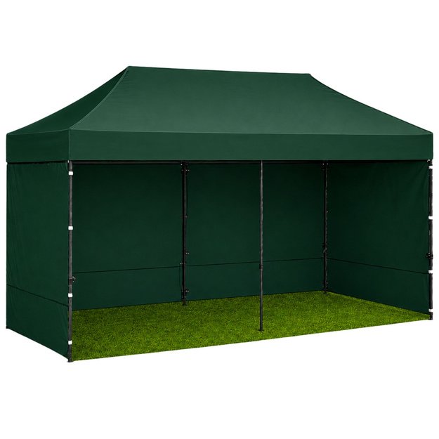 Express Garden Tent Catering Commercial Pavilion Green 3x6 M