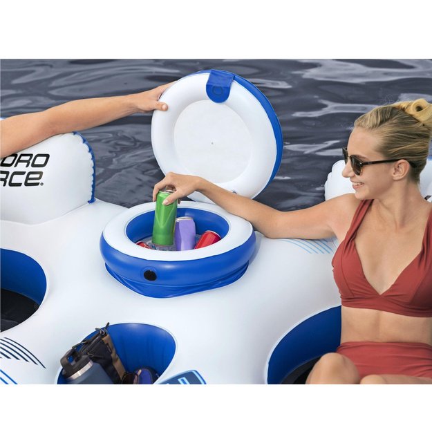 Bestway 43113 Rapid Rider II 2-Person Air Mattress with Cooler