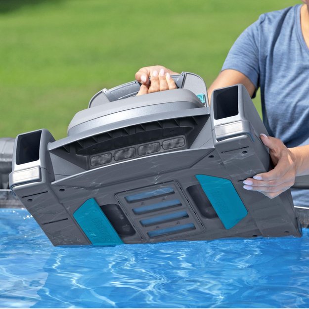 2-in-1 AquaTronix Pro G300 Bestway 58942 Pool Vacuum Cleaner Robot