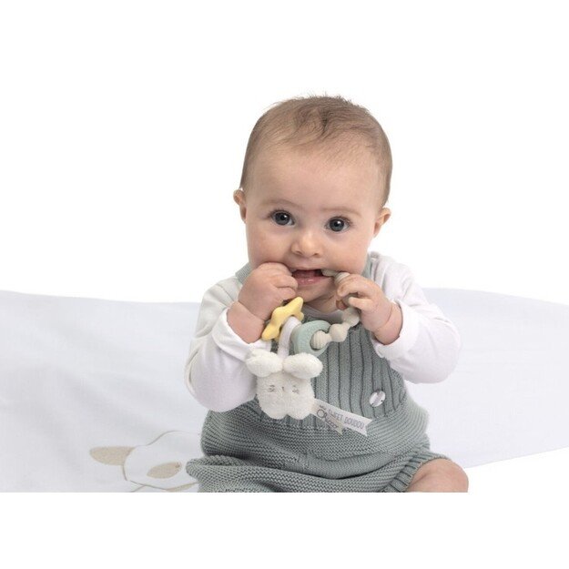 184354 CUDDLY BUNNISH TEETHING TOY