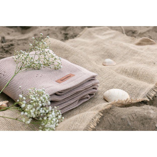 BLANKET ROSAL 80X100 COOL BEIGE