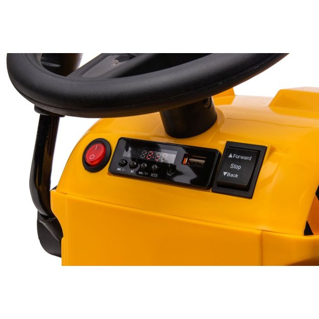 Battery Tractor With Trailer S617 Yellow 7