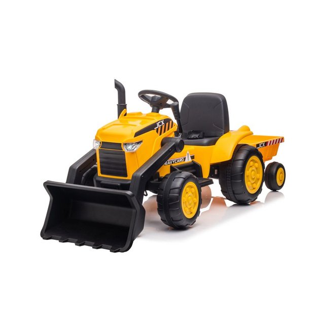 Battery Tractor With Trailer S617 Yellow 5
