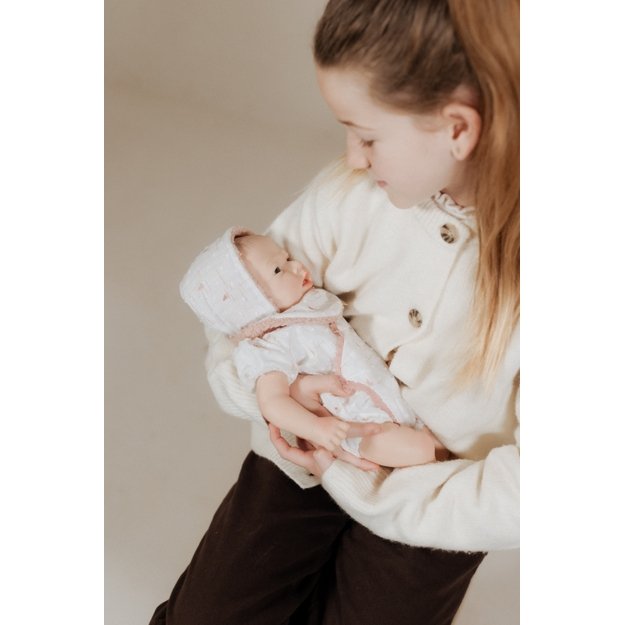 Arias silikoninė Reborn lėlė kūdikėlis, mergaitė 40 cm