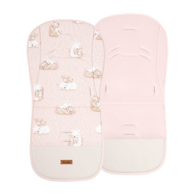 STROLLER INSERT 3D BEAR AND RABBIT