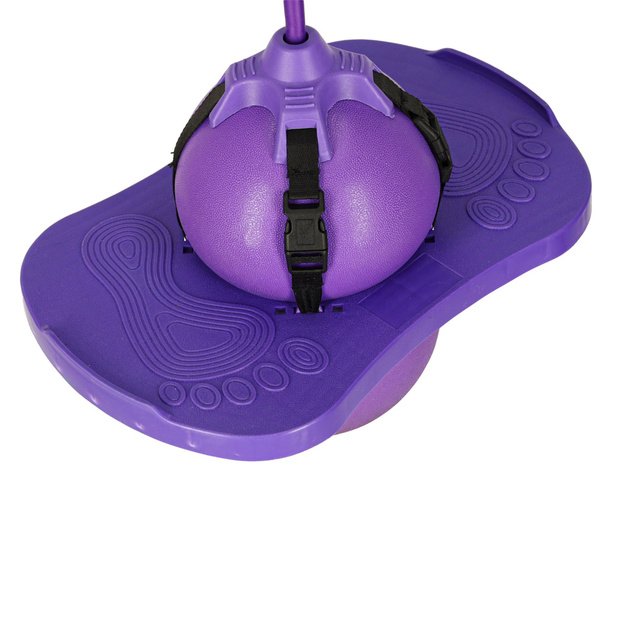 Vaikų pogo balansinis megztinis violetinės spalvos