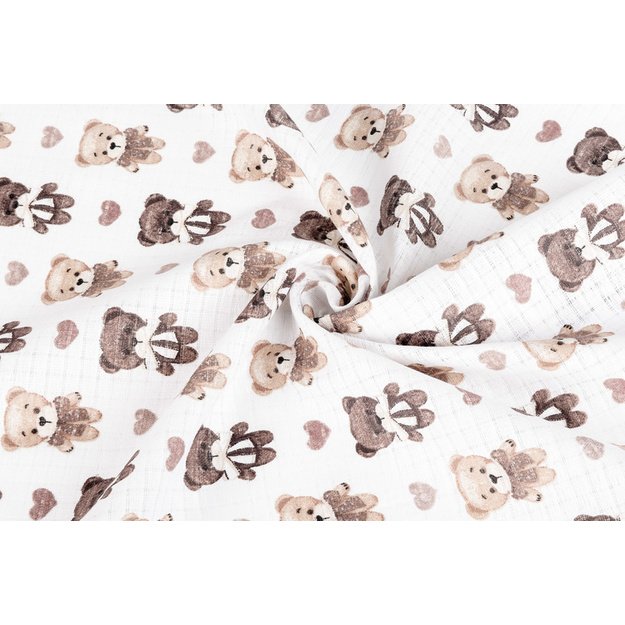 TETRA DIAPER 70X80 5-PACK TEDDY BEIGE