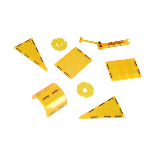 3D statybinės magnetinės plytos 50 elementų