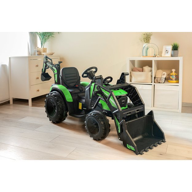BATTERY CAR AUDI HERCULES GREEN