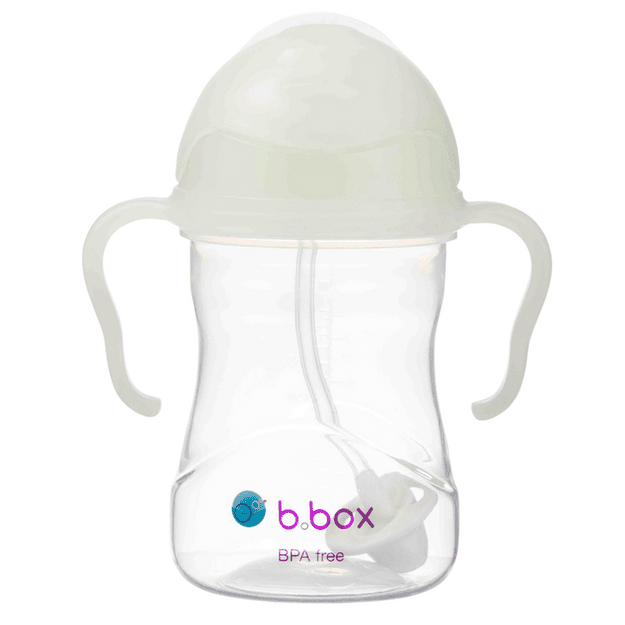 „b.box“ PPSU gertuvė su šiaudeliu, 240 ml, „Glow“