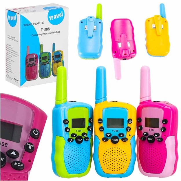 Vaikams skirtas 3 dalių rinkinys  Walkie Talkie Walkie