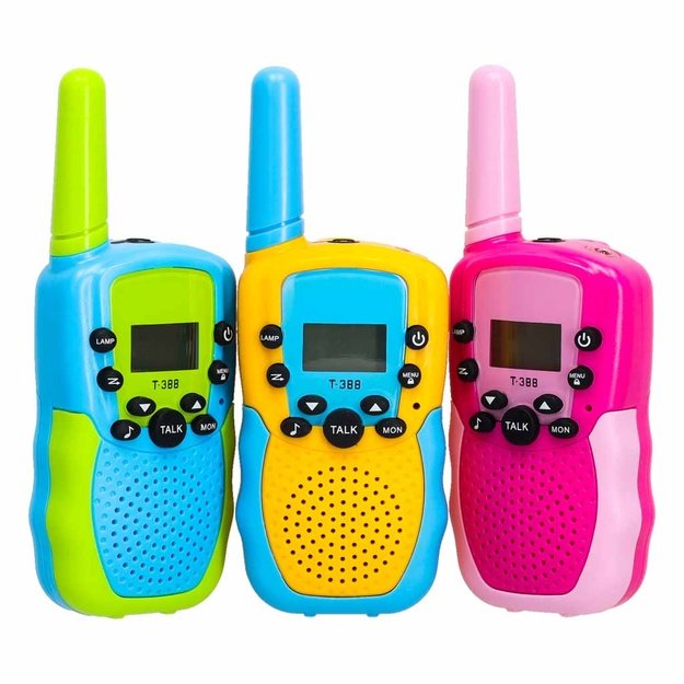 Vaikams skirtas 3 dalių rinkinys  Walkie Talkie Walkie