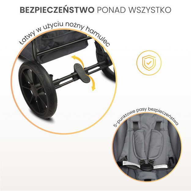 STROLLER LIMA BLACK