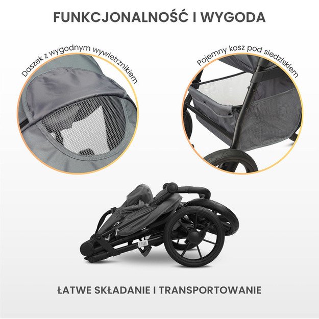 STROLLER LIMA BLACK