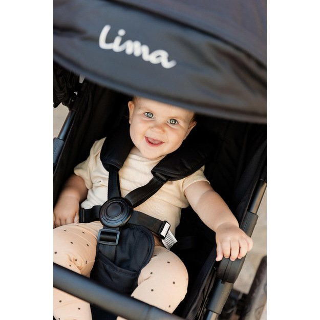 VAIKIŠKAS VEŽIMĖLIS LIMA BLACK 4
