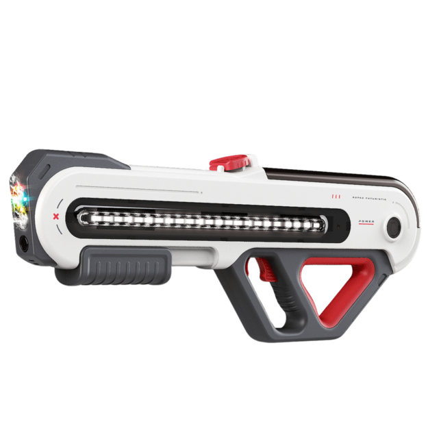 Large Gun Rifle W12 Electric Water LED White 60cm