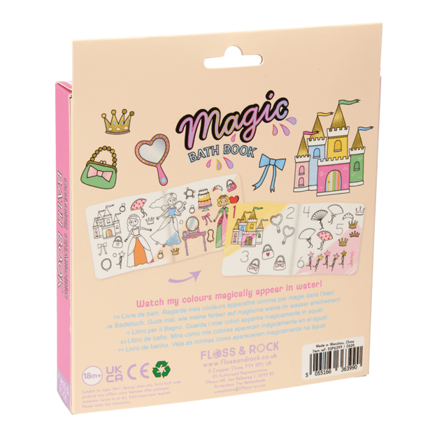Magic Water Bath Book, Princess