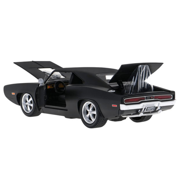 RC Car 1:16 Remote Control Dodge Charger R/T Opening Elements Black