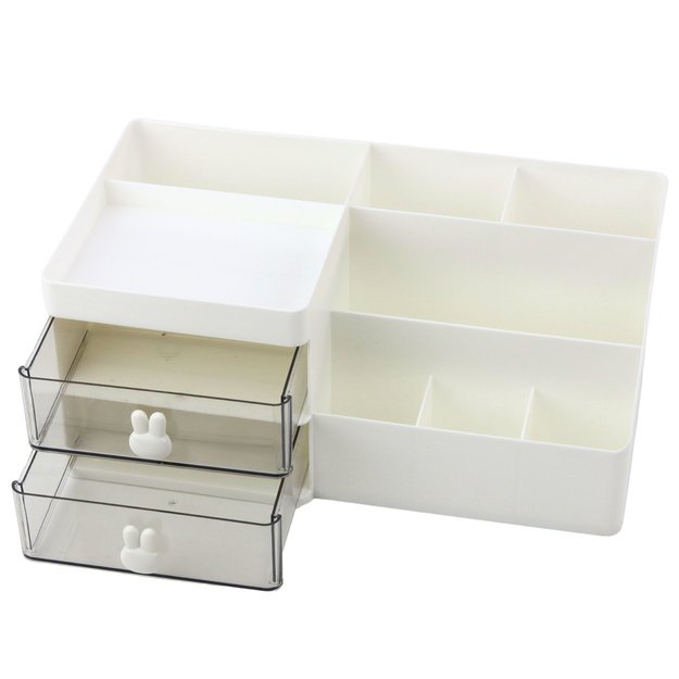 Functional Desk Organizer Tools Cosmetics Partitions Drawers 2