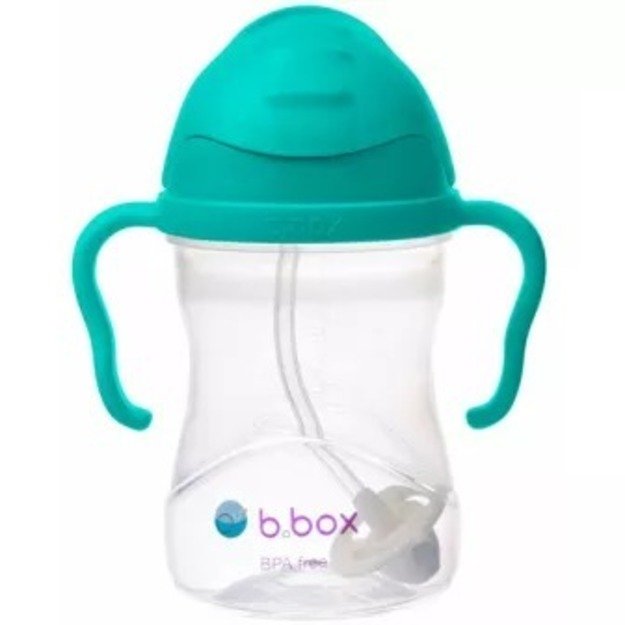 9353 BOTTLE WITH STRAW JADE BL00517