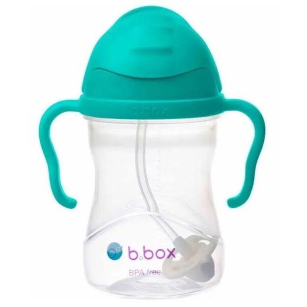 9353 BOTTLE WITH STRAW JADE BL00517