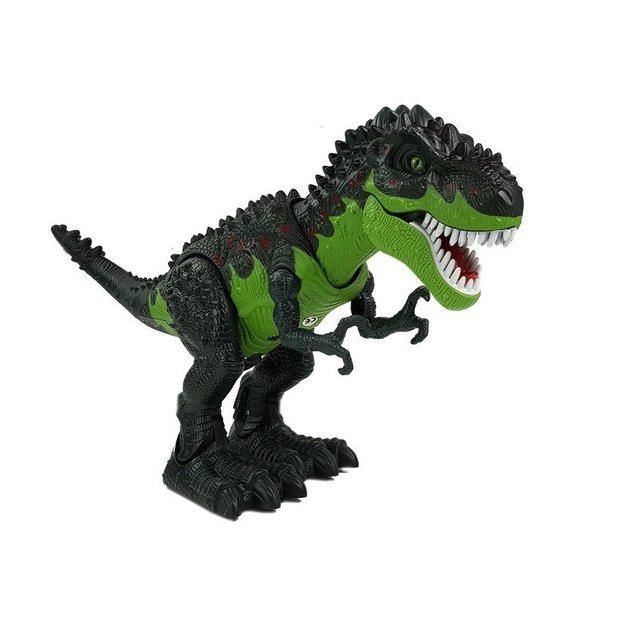 Battery Dinosaur Laying Eggs Burning Fire Steam Green