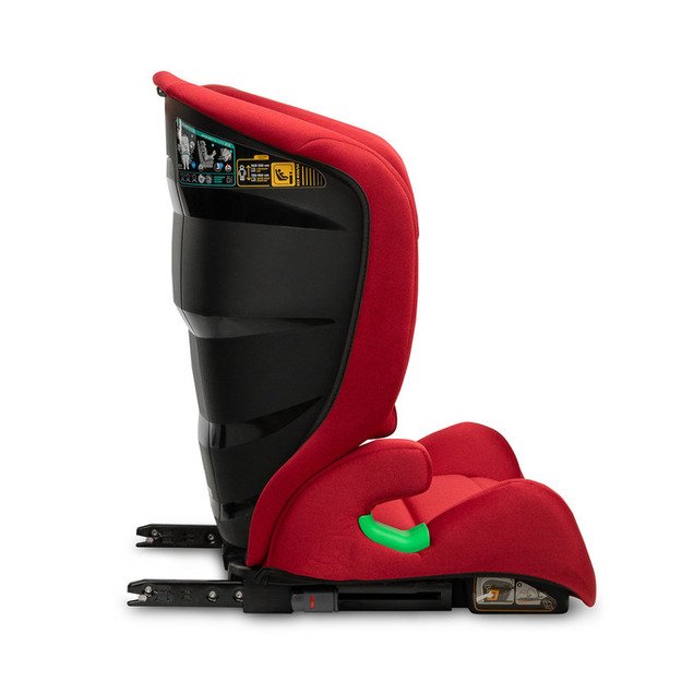 NIMBUS CAR SEAT I-SIZE 4-12 RED (100-150cm)