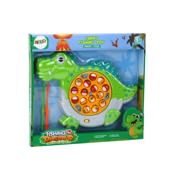 Žvejybos arkadinis žaidimas Žalioji dinozaurų lenta 3