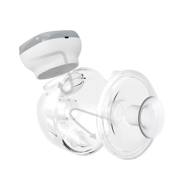 1000 SHELLY laisvų rankų elektrinis krūties siurblys 5