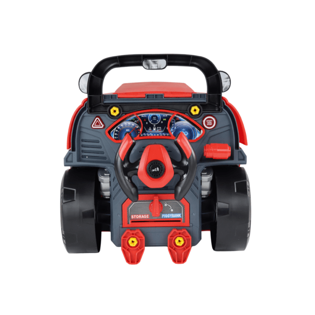 Workshop Engine Truck Disassembly DIY Kit Red 3