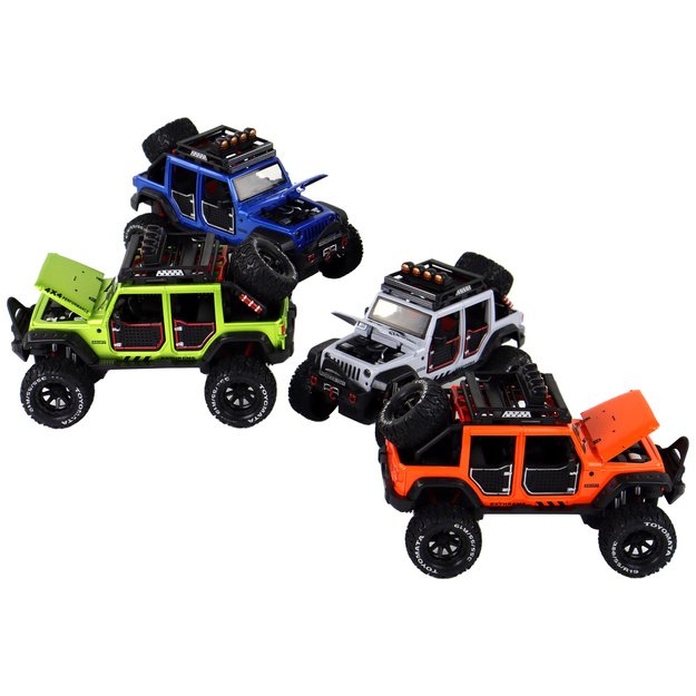 Toy Car Off-Road Vehicle 4x4 Lights Sounds 4 Colors 3