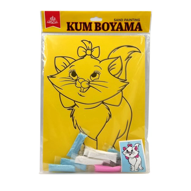 Red Castle kūrybinis smėlio rinkinys, 275x205 mm, Katytė