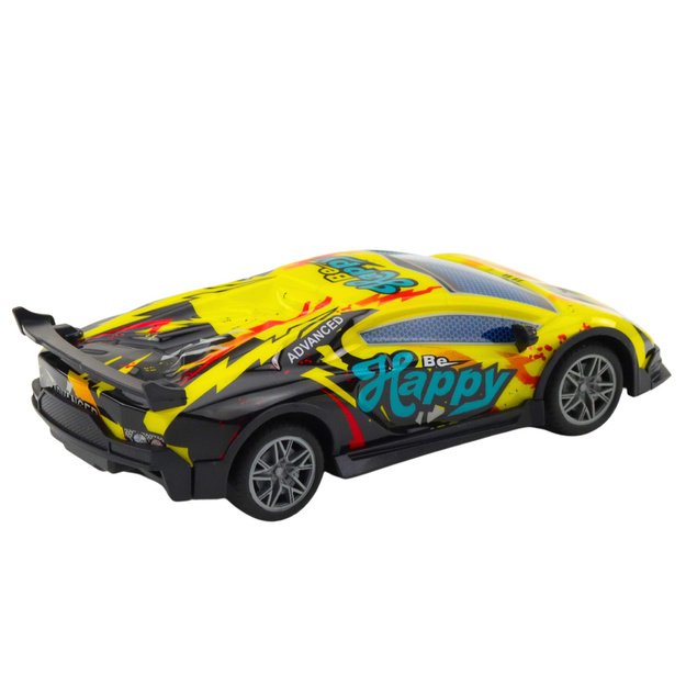 RC Remote Control Sports Car LED Lights Yellow 1:22 2