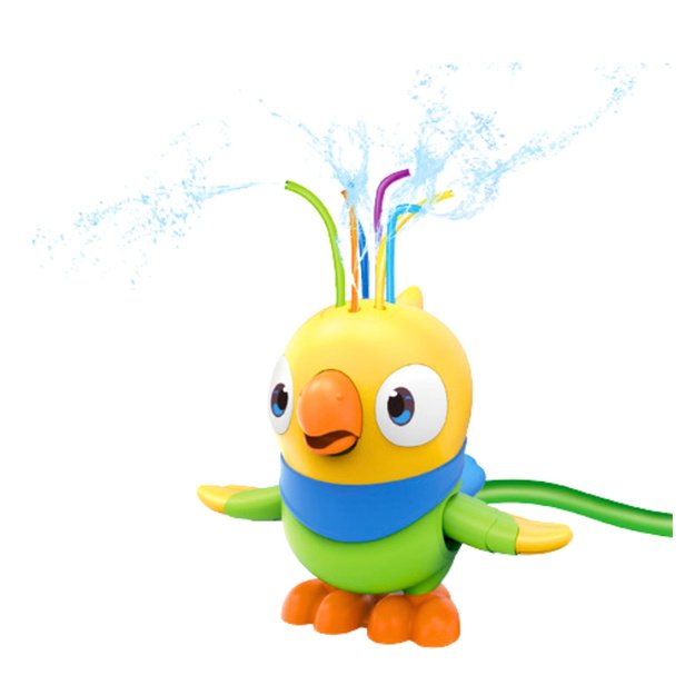 Water Toy Fountain Parrot Moving Elements Yellow 2