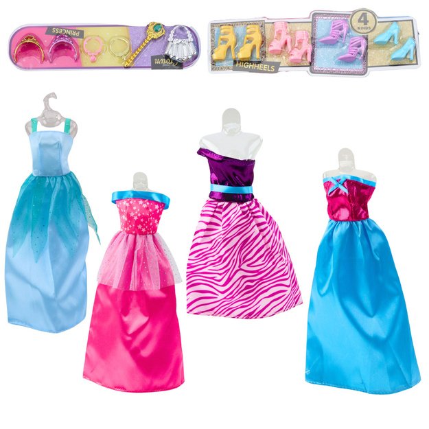 Large Fashion Set Anlily Collection Doll Dresses Accessories 24pcs. 2