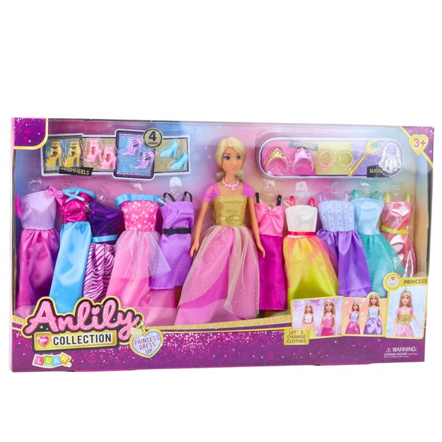 Large Fashion Set Anlily Collection Doll Dresses Accessories 24pcs. 3