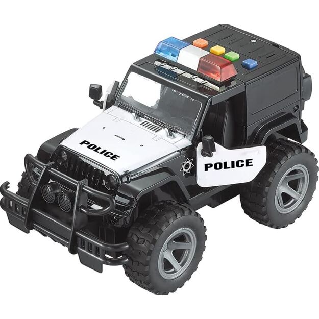 Žaislinis policijos automobilis su garsais ir šviesomis 5148