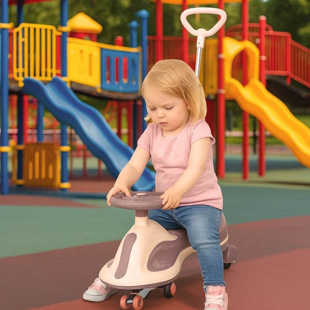 LED Swing FIX S2 gravitacinis paspirtukas su rankena 10