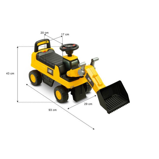 RIDE-ON TOY CAT LOADER 18