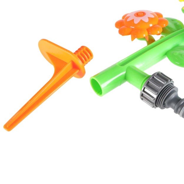 Vandens purkštuvų fontanas vaikams gėlių 6