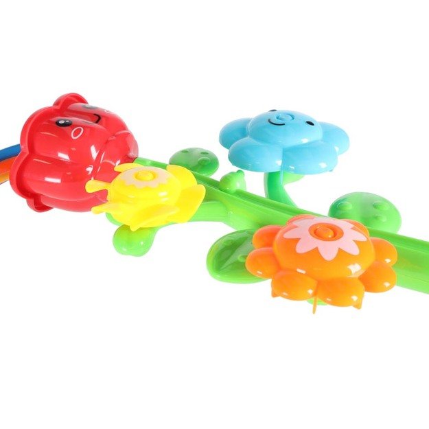 Vandens purkštuvų fontanas vaikams gėlių 4