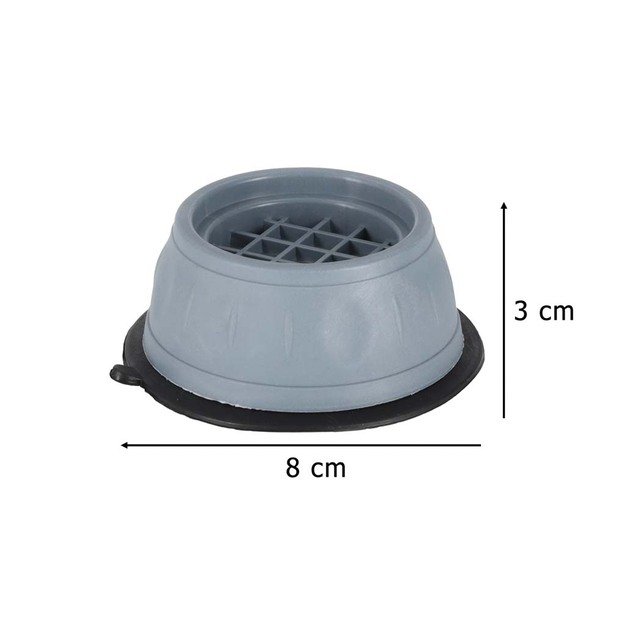 Antivibracinės pagalvėlės apvalioms pėdoms 4 vnt. 8