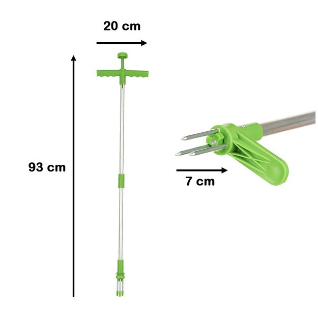 Teleskopinis šaknų traukimo įrankis93cm