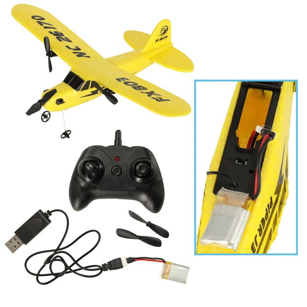 RC orlaivis FX803 Piper 150mah