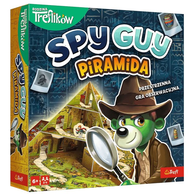 Spy Guy Pyramid of Trefl 02581 Game
