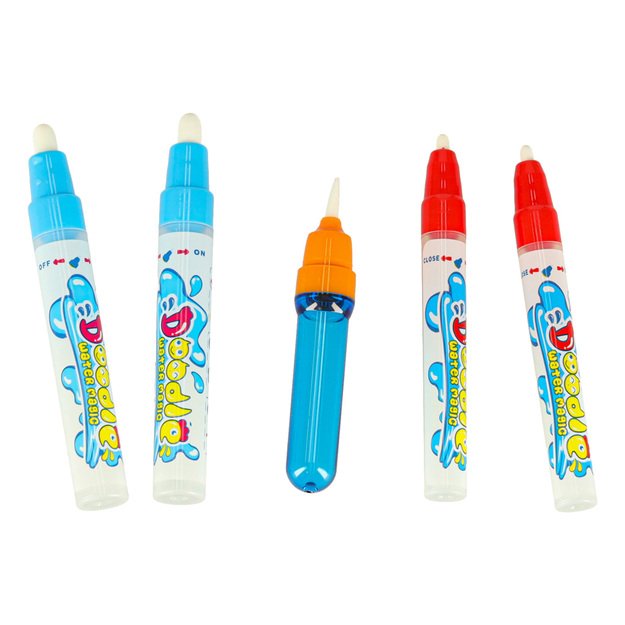 Akvarelės kilimėlis piešimo ant vandens markeriai trafaretai trafaretinis volelis 120x90cm pieva 6