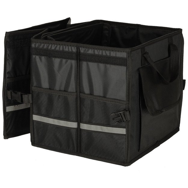 Automobilio bagažinės organizatoriaus krepšys su atšvaitais 60X35X30 8